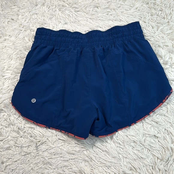 Lululemon Choose A Side Short *3" Onyx Blue / Efflorescent Dark Canyon Onyx - Picture 3 of 6